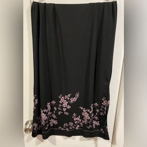 Cherokee Women’s Long Black Skirt